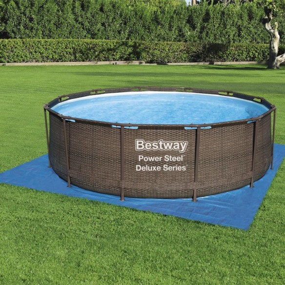Bestway Подложка за наземни басейни Flowclear, 396x396 см