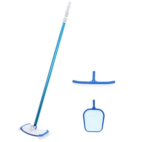 vidaXL Комплект за поддръжка на басейн, 9 части