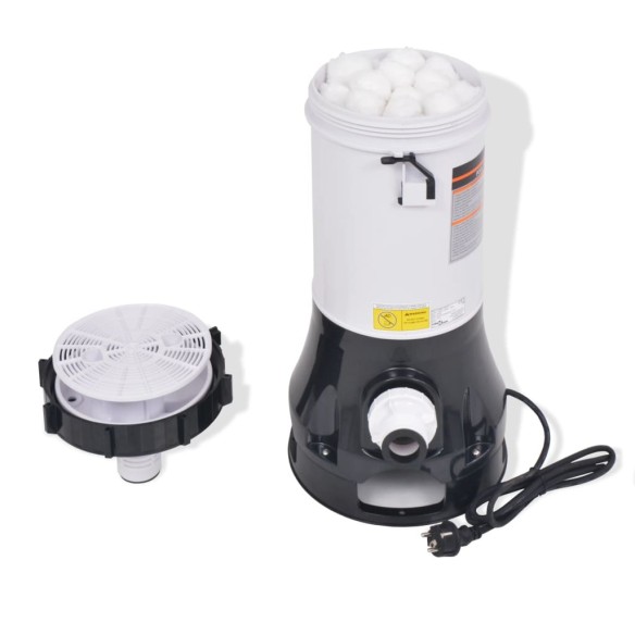 vidaXL Филтърна помпа за басейни "Intex Bestway" 185 W 4,4 м³/ч