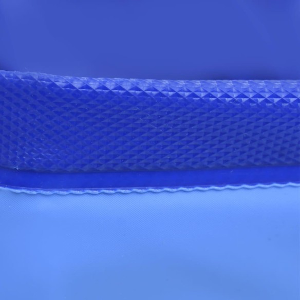 vidaXL Сгъваем басейн за кучета, син, 300x40 см, PVC