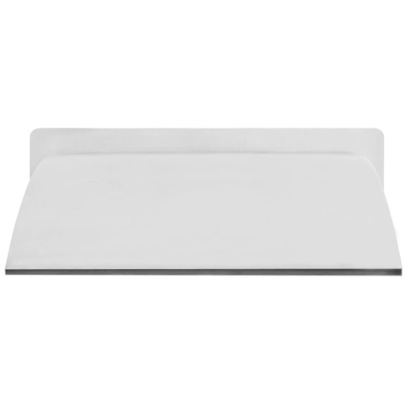 vidaXL Фонтан за басейн, неръждаема стомана, 30x9x26 см, сребрист