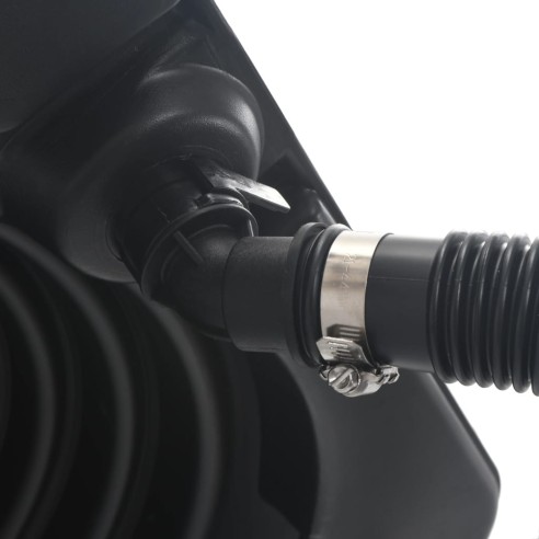 vidaXL Соларен нагревател за басейн, 75x75x36 см, HDPE, алуминий