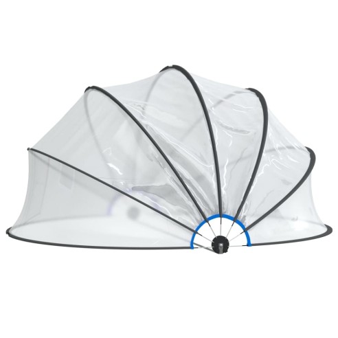 vidaXL Купол за басейн 500x250 см