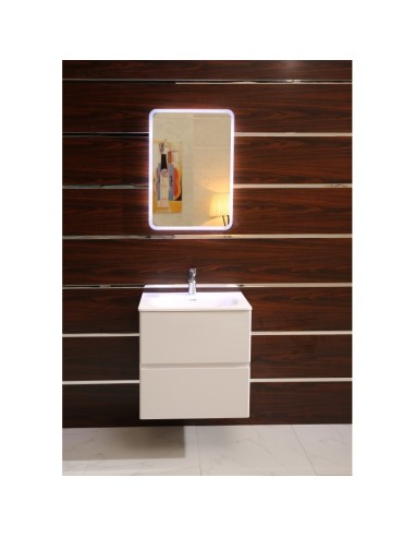 Шкаф за баня с мивка hana pvc - icp 6027 - 1