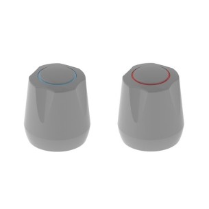 Ръкохватка за смесител тип Искър сива 2 бр. NIKIPLAST-M ➤ топ цена ➤ dshome.bg