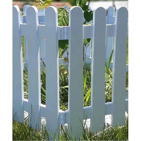 Градинска ограда 40x59 см бяла IBC2 SERINOVA ➤ топ цена ➤ dshome.bg