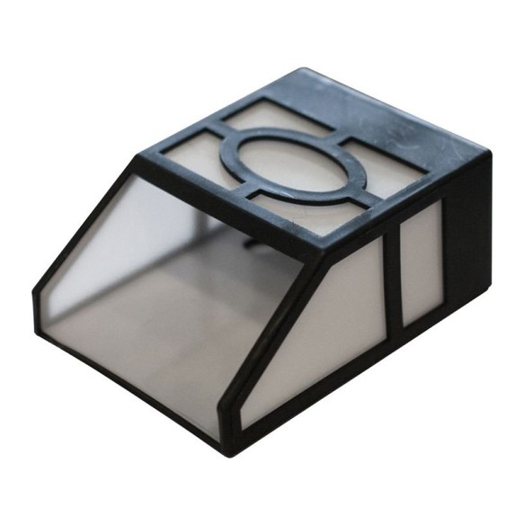Соларна лампа за ограда 9x5x11,5 см 2 LED 4 бр. BREMA ➤ топ цена ➤ dshome.bg