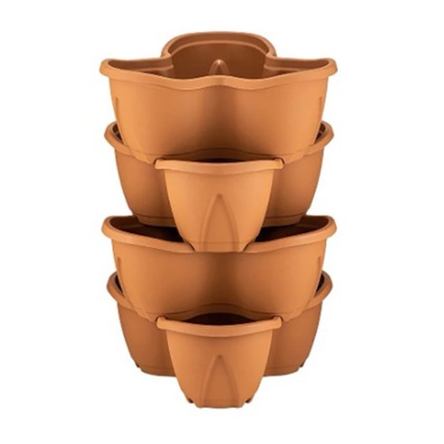 Тройна саксия за цветя Pamukkale 12.5 л PKS3 SERINOVA ➤ топ цена ➤ dshome.bg