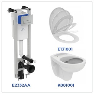 Комплект за вграждане Eurovit Rimless R052701 VIDIMA ➤ топ цена ➤ dshome.bg 2