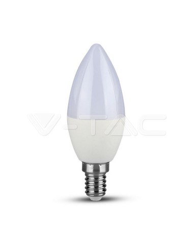 LED Крушка Свещ 5.5W E14 4000K - V-TAC - 1