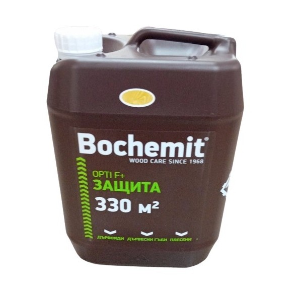 Импрегнант за дърво (концентрат) OPTI F безцветен 5 кг BOCHEMIT ➤ топ цена ➤ dshome.bg