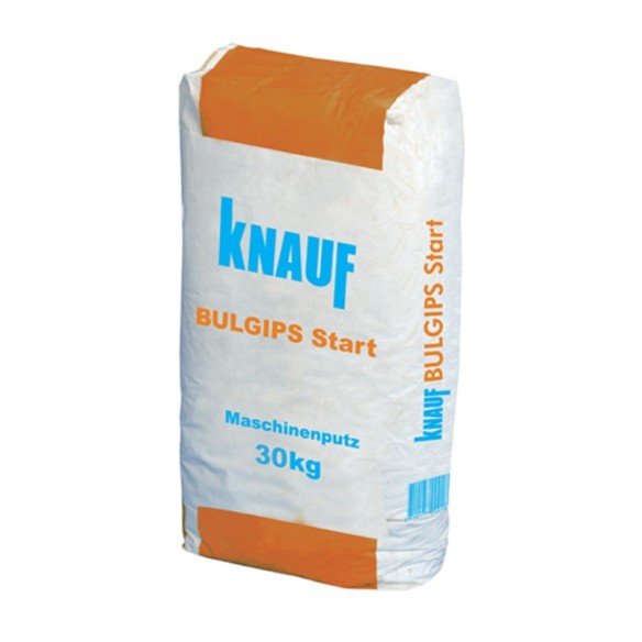 Гипсова мазилка за машинно нанасяне 30 кг Bulgips Start KNAUF ➤ топ цена ➤ dshome.bg