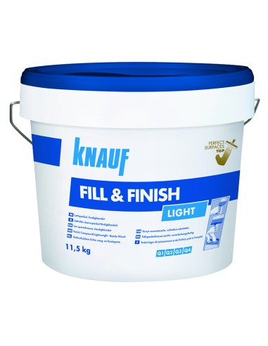 Универсален готов фугопълнител и шпакловка 20 кг Fill&Finish KNAUF