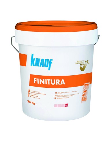 Суперфина готова шпакловка за перфектна повърхност 6 кг Finitura KNAUF