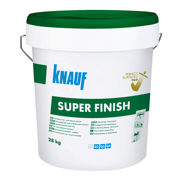 Универсален готов фугопълнител и шпакловка 25 кг Super Finish KNAUF ➤ топ цена ➤ dshome.bg
