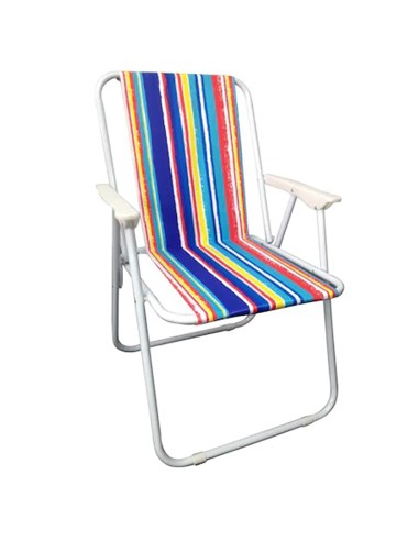 Сгъваем стол 43x38x75 см за плаж, градина, къмпинг, риболов