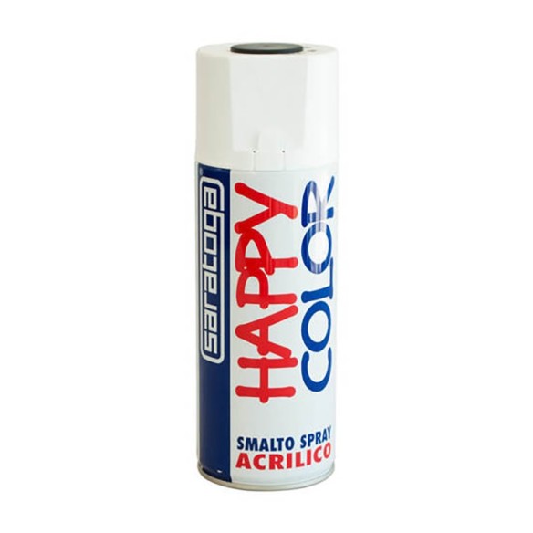 Спрей боя черен мат RAL 9005 Happy color SARATOGA ➤ топ цена ➤ dshome.bg