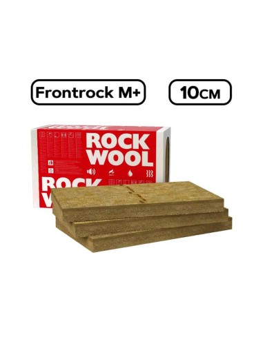 Каменна вата 10 см 1200x600 мм Frontrock Max+ ROCKWOOL