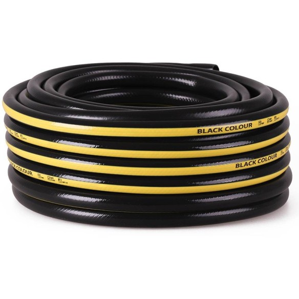 Градински маркуч трислоен 1/2" 20 м Black color BRADAS ➤ топ цена ➤ dshome.bg
