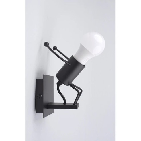 Арт аплик Човече черен мат DREAM LIGHTS ➤ топ цена ➤ dshome.bg