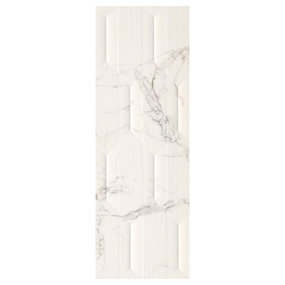 Декоративна плочка 30x90 см Adonis White BIEN ➤ топ цена ➤ dshome.bg