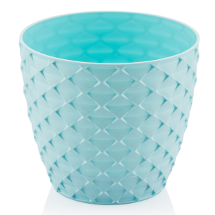 Кашпа 17.3x11x15.6 см 2.5 л синя Kapadokya SERINOVA ➤ топ цена ➤ dshome.bg