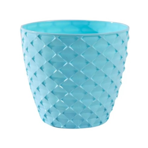 Кашпа 14x9.1x12.5 см 1.4 л синя Kapadokya SERINOVA ➤ топ цена ➤ dshome.bg