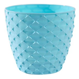 Кашпа 17.3x11x15.6 см 2.5 л синя Kapadokya SERINOVA ➤ топ цена ➤ dshome.bg 2