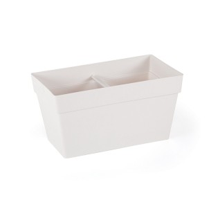 Кашпа 30x15.8x17 см 6.5 л бяла Yali SERINOVA ➤ топ цена ➤ dshome.bg