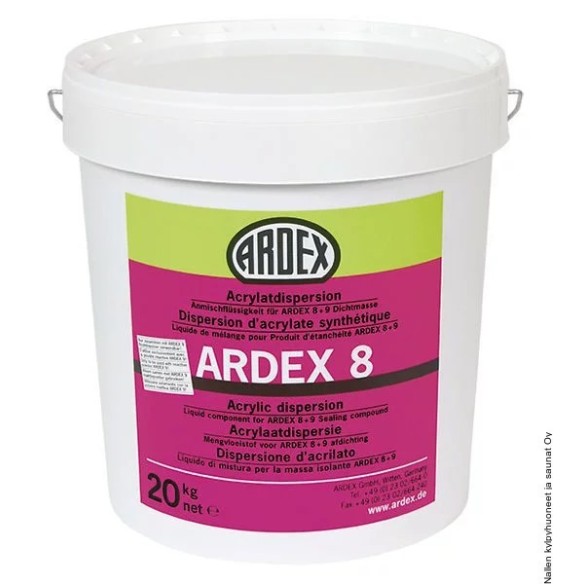 Еднокомпонентна хидроизолация 25кг ARDEX 8 ➤ топ цена ➤ dshome.bg