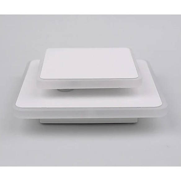 Стенен аплик Двоен квадрат бял мат DREAM LIGHTS ➤ топ цена ➤ dshome.bg