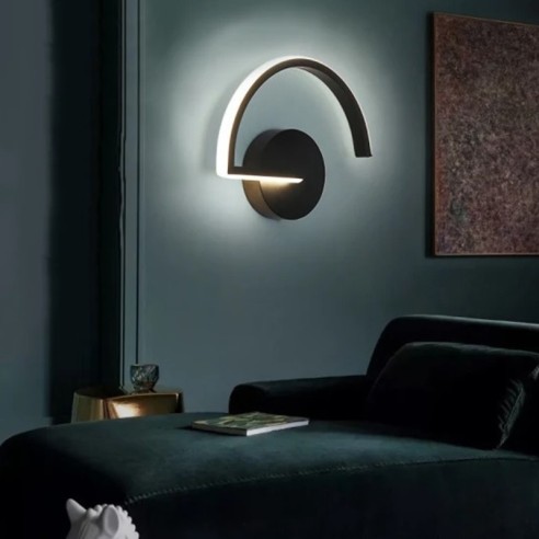 Стенен аплик Око черен мат DREAM LIGHTS ➤ топ цена ➤ dshome.bg