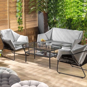 Градински метален комплект 4 части Avantgarde FORMET ➤ топ цена ➤ dshome.bg