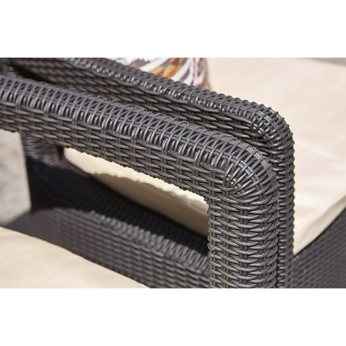 Градински комплект от PVC ратан 4 части set 3 Tarifa ALLIBERT ➤ топ цена ➤ dshome.bg