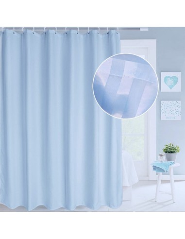 Завеса за баня 180x180 см синя