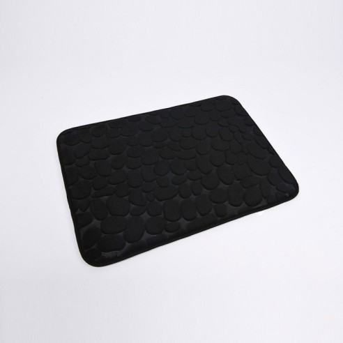 Постелка за баня с Memory пяна 50x70 см черна INTER CERAMIC ➤ топ цена ➤ dshome.bg