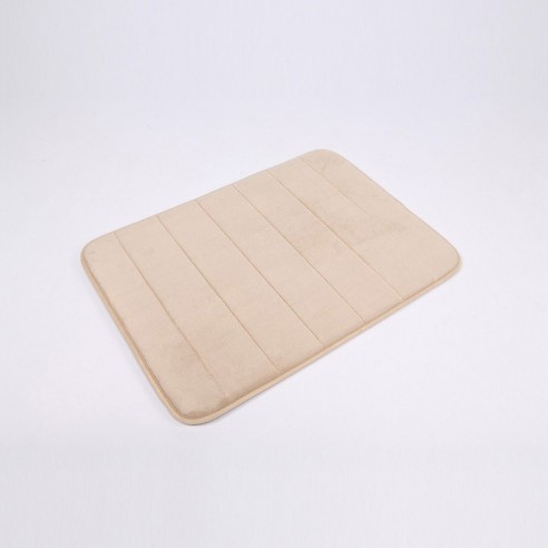 Постелка за баня с Memory пяна бежова ICSC 186 INTER CERAMIC ➤ топ цена ➤ dshome.bg