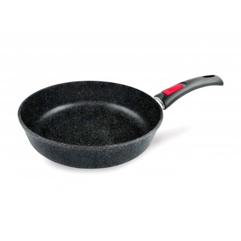 Тиган с незалепващо покритие ø26 см черен гранит НЕВА МЕТАЛЛ ПОСУДА ➤ топ цена ➤ dshome.bg