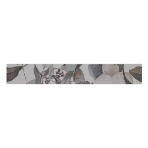 Фриз 6x40 см Силк цветя сив 2624 KAI ➤ топ цена ➤ dshome.bg
