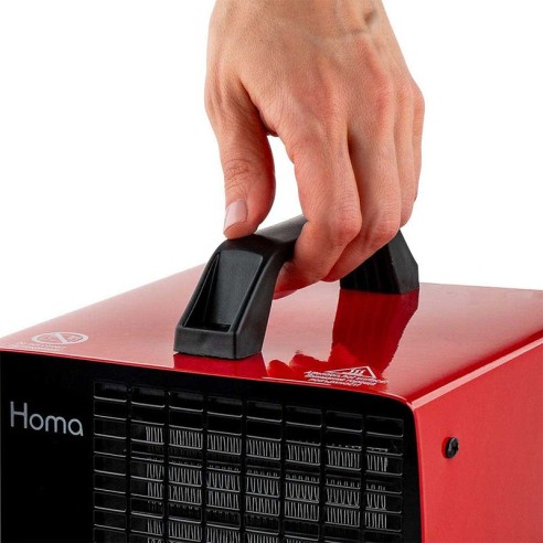 Печка с керамични нагреватели 2000W HMF-2290 HOMA ➤ топ цена ➤ dshome.bg