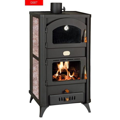 Камина с водна риза и с фурна 57x53x105 см FG W18 R PRITY ➤ топ цена ➤ dshome.bg