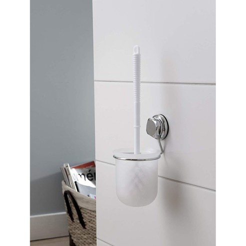 Поставка и четка за тоалетна с вакуум Bestlock Bath COMPACTOR ➤ топ цена ➤ dshome.bg