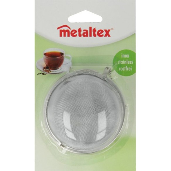 Цедка за чай топка Ø7.5 см METALTEX ➤ топ цена ➤ dshome.bg