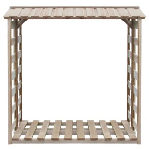 Навес за дърва за огрев, 150x90x176 см, импрегниран бор 2