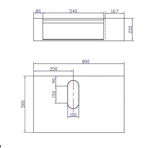Мебели за баня- icp 8029 / 3861 - 4