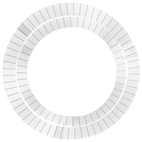Габионно огнище Ø 100 см поцинковано желязо