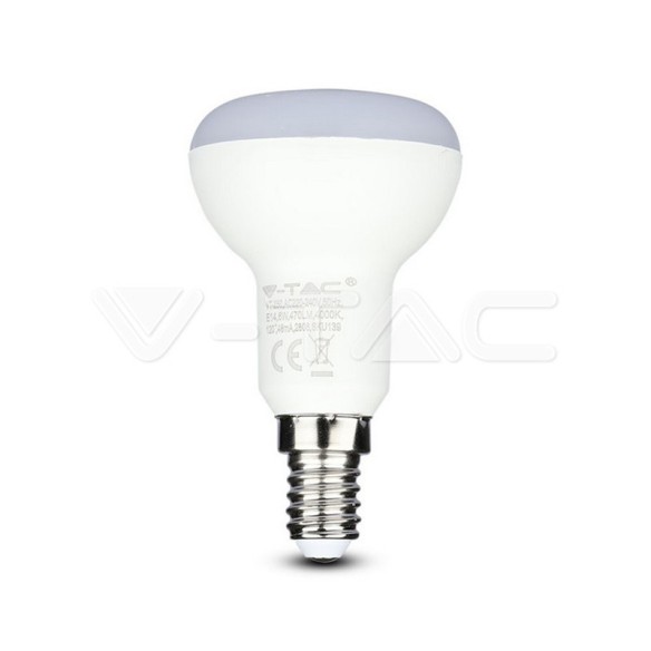 LED Крушка 6W E14 R50 6400K - V-TAC - 1
