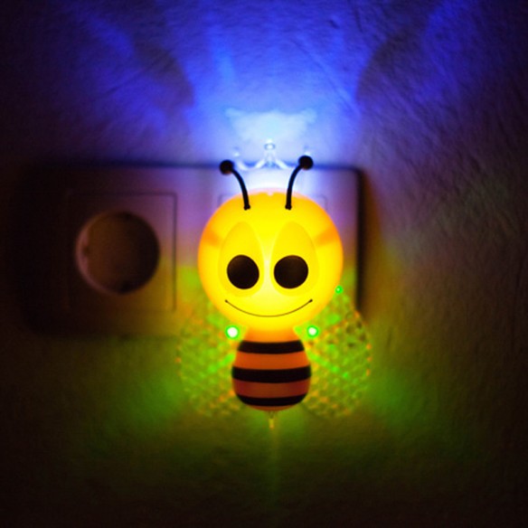 Декоративна LED лампа за контакт пчеличка 0.3W - VITO - 3