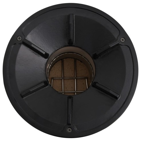 Къмпинг печка на дърва, сребриста, 45x25x26 см стомана