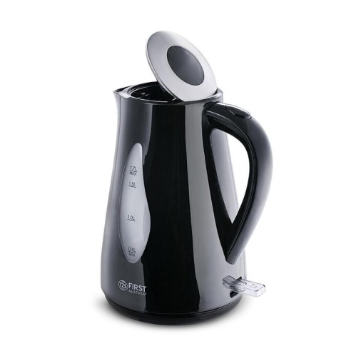 Електрическа кана 2200 W 1.7 л черна FIRST ➤ топ цена ➤ dshome.bg